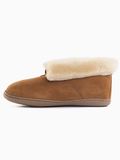 Minnetonka Huisschoenen 'Sheepshin' bruin