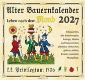 Alter Cadmos Verlag GmbH Alter Bauernkalender 2027