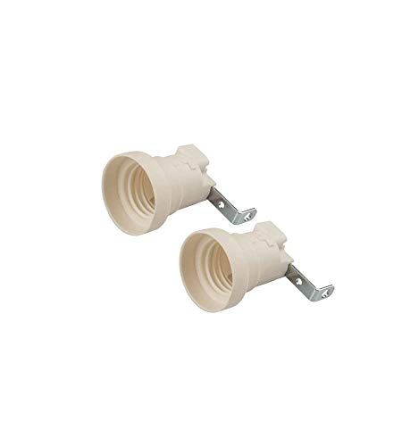 Poly Pool PP0480S set nr. 2 lamphouder E27 ivoorkleurig