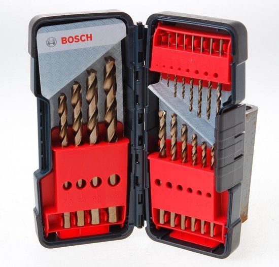 Bosch HSS-Co borenbox 18-delig diameter 1-10mm