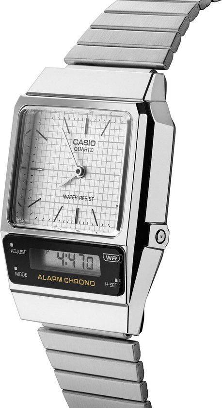 Casio Vintage AQ-800E-7AEF Unisex Watch 32 mm - Silver