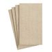Caspari Jute servetten voor gasten, 12 stuks, voor bruiloften, feesten en thuis, lichtbruin