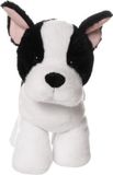 Manhattan Toy Knuffel Lucky de Hond - Pluche wit/zwart - Vanaf 6 jaar