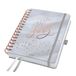 Sigel weekagenda met spiraal 2026 - formaat A5 - Glittery Joy - hardcover