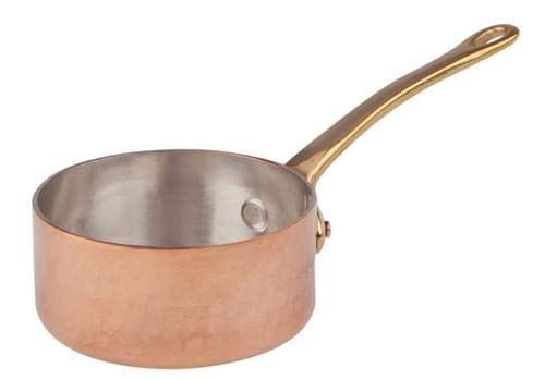 Pentole Agnelli COCU104M07 steelpan met handvat, koper 7 cm