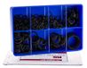 RS PRO Nitril O-ringset, afdichtring, rubberen afdichting, 415 stuks