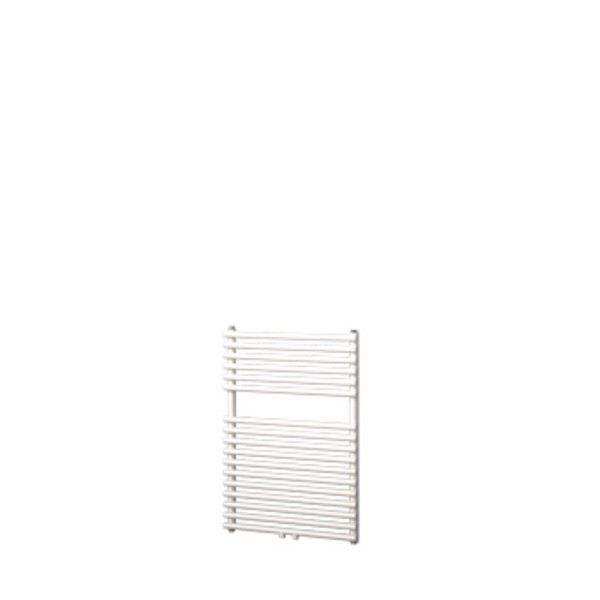 Plieger Florian Nxt designradiator enkel horizontaal met middenaansluiting 722x500mm 390W wit 7255161