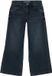 WE Fashion Meisjes wide leg jeans - Black - Katoen - Maat 146