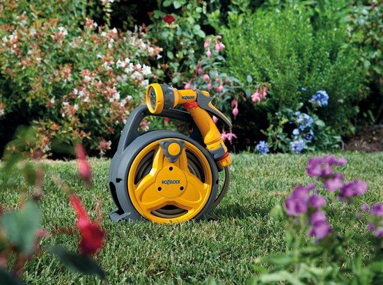 Hozelock Pico Reel Slangenbox - 10 meter slang - Grijs/Geel