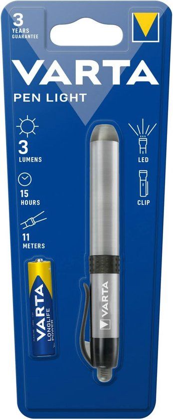 Varta - LED Penlight - Zilver