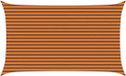 vidaXL Zonneschaduw Oranje en Bruin 3 x 5 m 100% Polyester Oxford