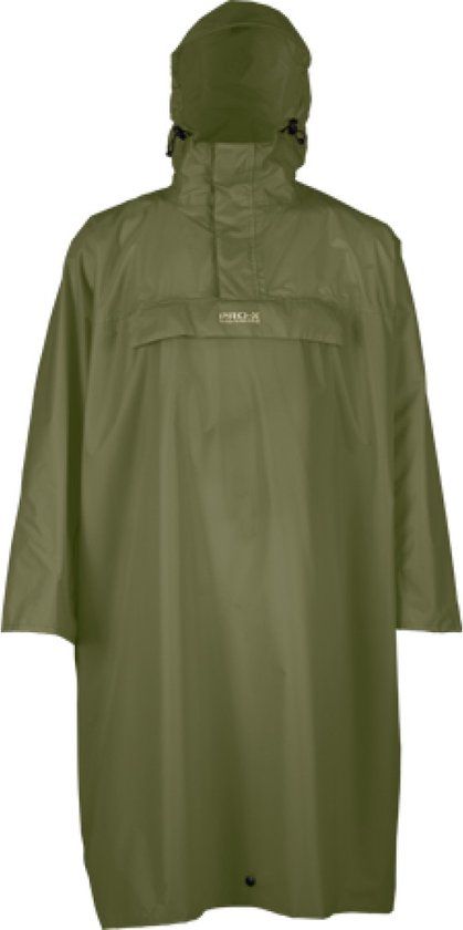 Poncho Arosa Xplus - Pro-X Elements - Kaki Groen - Unisex - Maat L