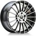 AVUS RACING AC-M03 noir poli 7.5Jx18 5x100 ET48