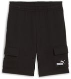 Puma Ess No. 1 Logo Cargo Shorts Zwart 11-12 Years Kinderen