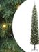 vidaXL Kunstkerstboom Groen 270 cm PVC en Staal en Kunststof