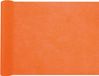 Santex Tafelloper op rol - oranje - 30 cm x 10 m - non woven polyester