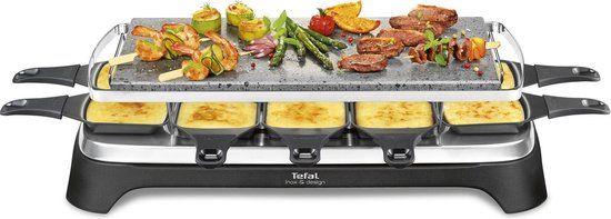 Tefal Inox & Design 3-in-1 Gourmetstel - RE45A8 - 10 Personen