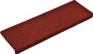 vidaXL Trapmatten Zelfklevend 15 stuks 65x21x4 cm Bordeaux Rood