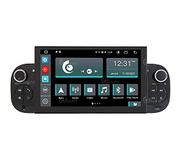 Op Fiat Panda Android GPS Bluetooth WiFi Dab USB Full HD Touchscreen Display 7" Easyconnect Processor 8core Stembediening Autoradio