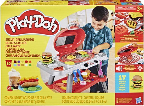 Play-Doh Gloeiende Grill - Speelset