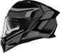 iXS iXS912 SV 2.0 Blade Mat Zwart Zilver Integraalhelm - Helm
