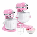 MMOBIEL KitchenAid IJsmaker Opzetstuk voor Stand Mixers – 1.9L IJskom voor IJs, Sorbet, Gelato en Frozen Yoghurt