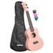 Concert Linden Concert Ukelele Pink (incl. tas, 3 plekken)