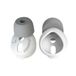 Comply 44-44003-00 Embouts d'écouteurs pour AirPods 1ère et 2ème génération, Grand, Mousse, Blanc