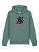 Watapparel Sweatshirt ' Cat ' groen / gemengde kleuren