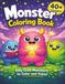 Cute Monsters Coloring Book for Kids