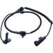 MAXGEAR ABS-sensor voorwiel toerental voor voor beide zijden voor OPEL Astra J GTC (P10) 20-0389