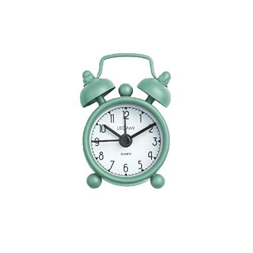 LEGAMI Mini Tick Tock Alarm Clock Green