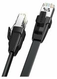 Ugreen câble réseau LAN Ethernet Cat.8 U/FTP plat de 1 mètre, câble LAN, noir (NW134)