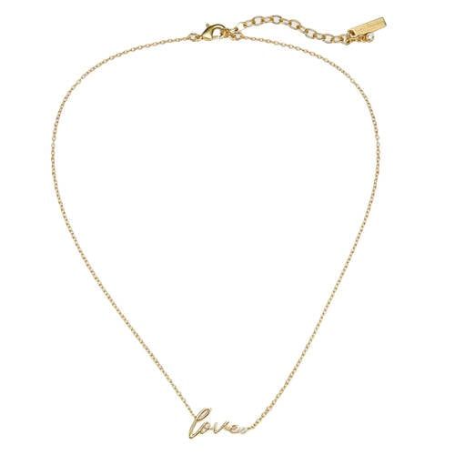 Kurt Geiger ketting Love goudkleurig