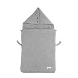 Meyco Knit Basic voetenzak grijs
