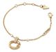 PULSERA GUESS Armband Oh My G Crystal Charm Bracelet Yellow Gold