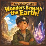 Kid Explorers: Wonders Beneath the Earth!: Caves, Crystals, Hidden Rivers, Ancient Art, and Underground Worlds for Curious Kids