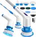 Bolt Edge Nettoyeur électrique rotatif Tavien - 10-en-1 - Bleu/Argent/Blanc