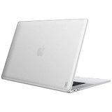 aiino glossy - harde case voor MacBook Pro 13 inch (2020/2022), ultradunne en duurzame afdekking, hard plastic met displaybescherming voor scherm en toetsenbord - transparant