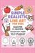 SIMPLE Independently Published Simple Realistic Line Art for Kids
