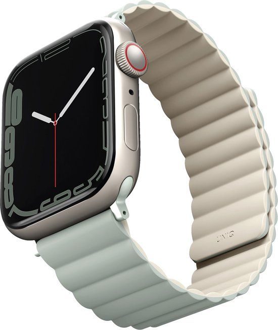 Uniq Revix dubbelzijdig bandje voor de Apple Watch | 38/40/41/42 mm - Sage / Beige