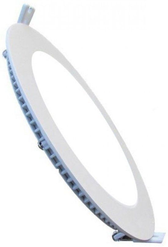 BES LED LED Downlight Slim - Inbouw Rond 18W - Dimbaar - Helder/Koud Wit 6400K - Ø225mm