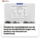 Dailygoods - Jeu de bagues de blocage externes - Acier inoxydable - 300