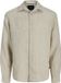 Jack & Jones Premium Casual overhemd Relaxed Fit Linnen Lange Mouw Klassieke Kraag Borstzak Effen Regular Fit Mannen XL Silver Lining