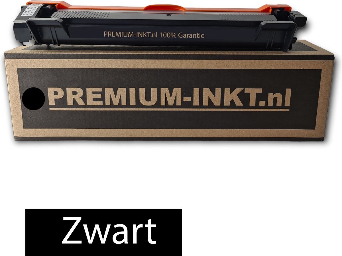 Premium-inkt.nl Premium-inkt Brother TN-241BK HL-3150CDN HL-3150CDW HL-3152CDW HL-3170CDW HL-3172CDW- Zwart toner met CHIP-2500 print paginas