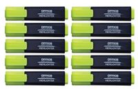 OFFICE products markeerstift, geel, 10 stuks