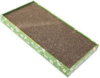 Croci C6020464 Kartonnen krabpaal met kattenkruid, 48 x 25 x 5 cm