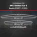HEYNER® Essuie-glace pour BAIC Beidou Star E 01.2017 - 10.2026, Essuie-glace plat HYBRID, Aérodynamique & Flexible, Revêtement Nanographite