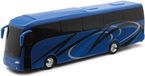 New-Ray 16813SS Blauwe Kunststof Bus