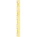 Opti S40-60-01231 ritssluiting, 100% polyester, 01231 geel, 60 cm